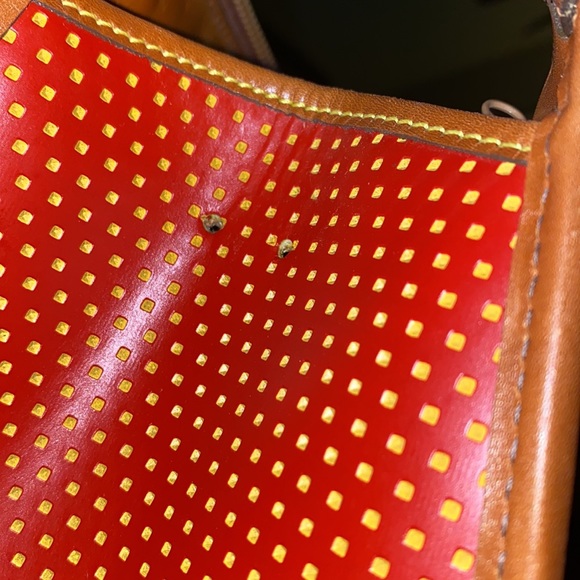 Vintage Dooney & Bourke Cabrio Leather Classic Satchel - Picture 12 of 13